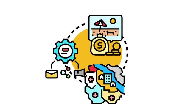 Business professionals planning a comprehensive campaign rollout, developing marketing strategies, and implementing communication channels for successful market penetration and revenue generation