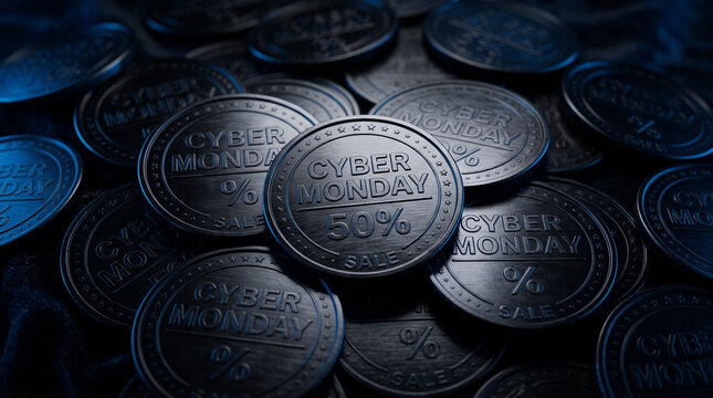 Cyber monday sale coins: exclusive 50 discount in midnight blue glow