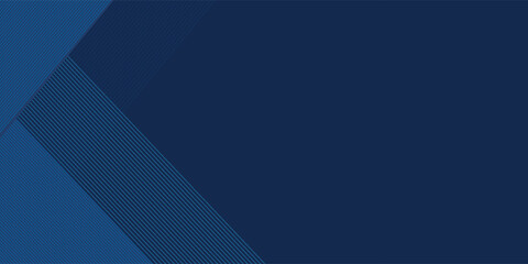 Fototapeta premium Blue abstract background with modern corporate technology concept presentation or banner design. Vector illustration.eps10