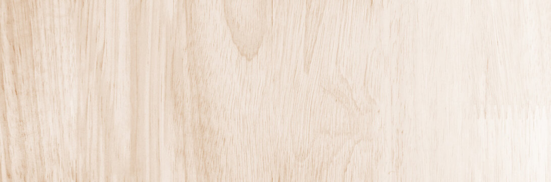 Wood texture background banner wooden plank surface timber natural light beige oak maple board horizontal panoramic wide header hardwood lumber material wall wallpaper panel flooring