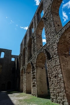 Borgholm castle on the island of Oland in Sweden