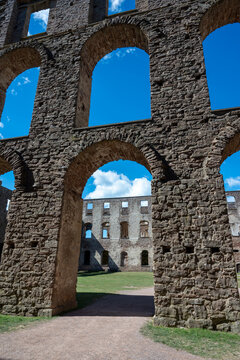 Borgholm castle on the island of Oland in Sweden
