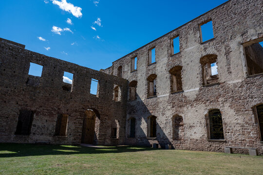 Borgholm castle on the island of Oland in Sweden