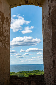 Borgholm castle on the island of Oland in Sweden