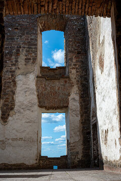 Borgholm castle on the island of Oland in Sweden