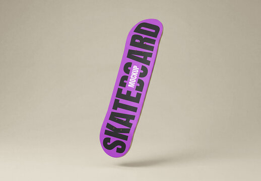 Perspective Skateboard Mockup