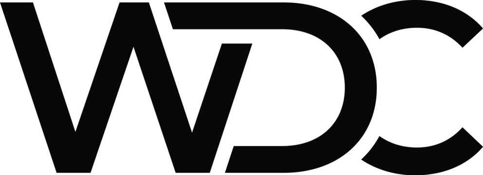 Vector WDC minimalist logo