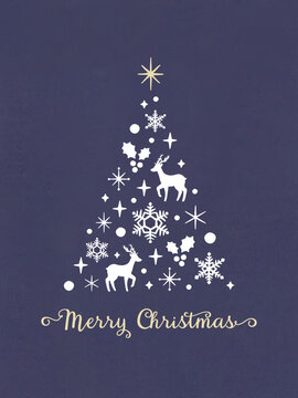 クリスマスツリーのイラスト