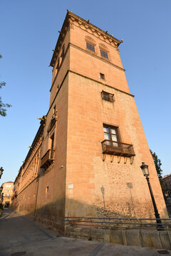 tower of Condes de Gomara Palace, Soria; Castile and Le&oacute;n; Spain;