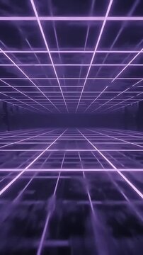 Human Face Dissolving Into Digital Grid Lines Animation. Abstract Identity and Technology Motion Graphics.