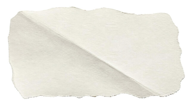 Torn Off Paper Piece with Jagged Edges for Background Design