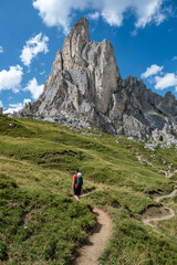 Ra Gusela- Passo Giau- Dolomites- Eastern Alps. Italy. © Tomasz Warszewski