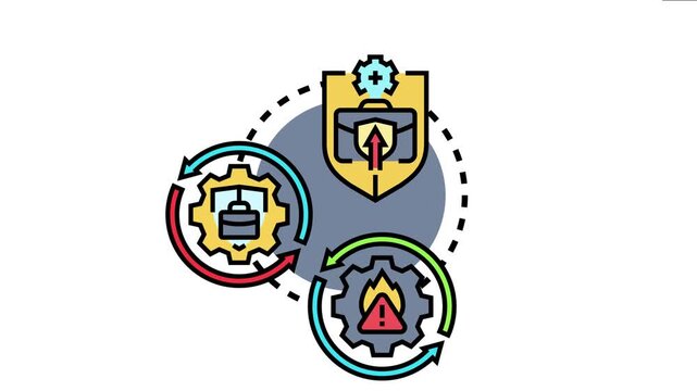 Business resilience task force defining adaptive strategies, managing risks, and ensuring operational stability during challenging periods and unforeseen events