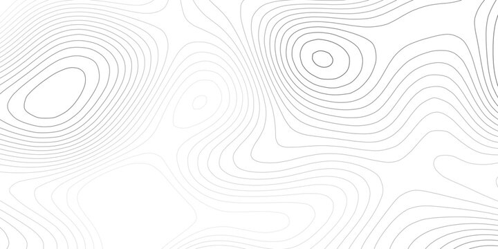 Warm brown topographic map background. Abstract golden contour lines with layered elevation on white. Modern design for banner, wallpaper and cover.