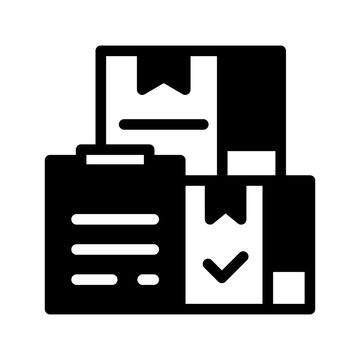 Custom Clearance Icon Vector Symbol Design Illustration