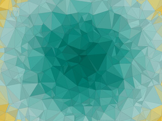 Obraz premium Modern Polygon Mesh Abstract Vector Art Background
