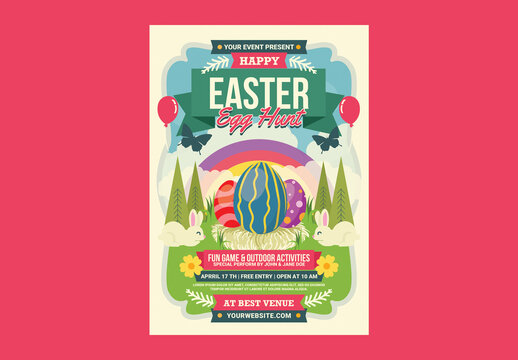Easter Egg Hunt Flyer