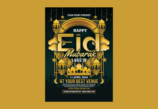 Eid Mubarak Flyer