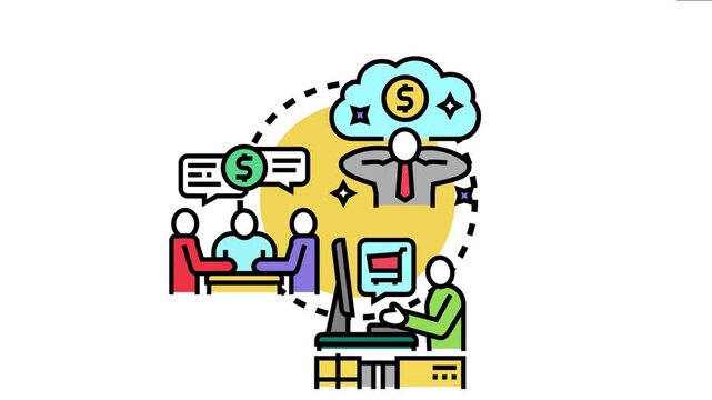 Business people collaborating, discussing investment, and managing finances, entrepreneurship, funding, and the journey from idea to commerce
