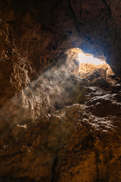 Beautiful cave in Bolivia, in the city of La Paz - a glimpse of nature