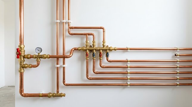 industrial pipes and valves