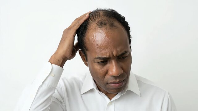 Black men are troubled by thinning hair and hair loss.