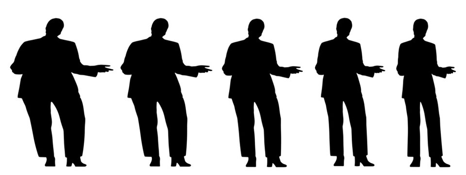 Conceptual fat overweight obese female vs slim fit healthy body after weight loss or diet on white background banner. A  fitness, nutrition or obesity, health shape illustration vector as silhouettes