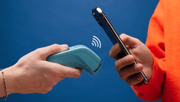 Contactless mobile payment with smartphone and card reader