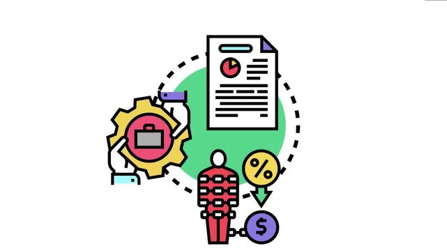 Business partners engaging in a strategic process, managing contracts, finances, and resources to achieve agreement and successful transactions, symbolizing collaboration and profitable outcomes