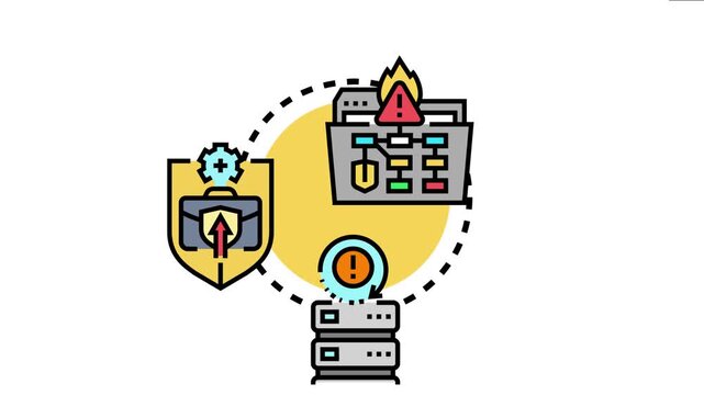 Business continuity planning protecting critical data and operations from potential disasters, ensuring continuous service through robust resilience strategies and recovery processes