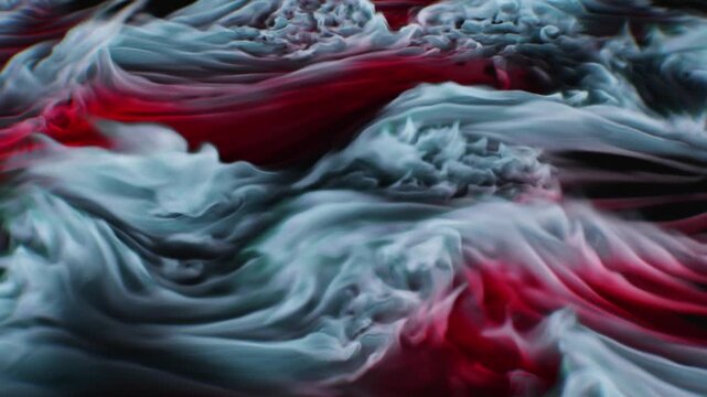 Flowing Blue Cloud Storm Wave Seamless HD 60fps Loop