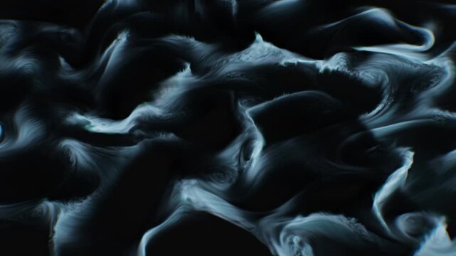 Dark Blue Cloud Waves Abstract Seamless HD 60fps Loop