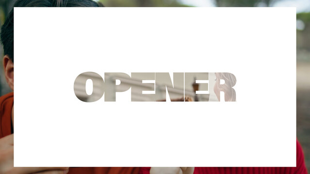 Animated Slideshow Presentation Opener Template