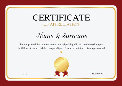 certificate template, warranty , vector design