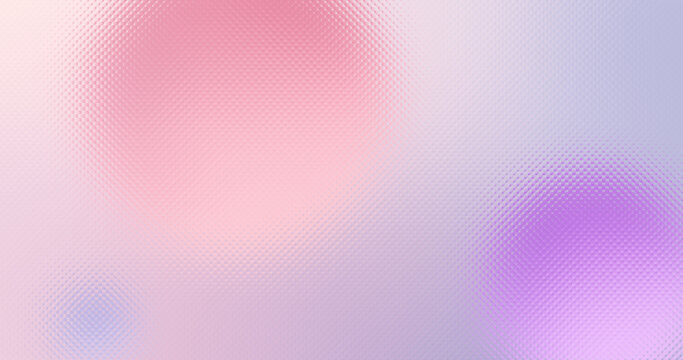 Abstract luxury glassmorphism background with blurred circular pastel blue purple and pink aura gradient waves and premium tiny lens frosted glass pattern texture.