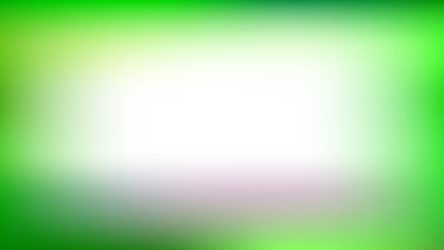 Soft green gradient background with bright central light diffusion