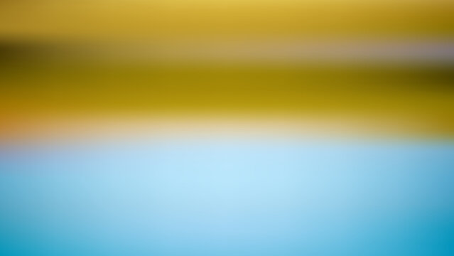 Soft gold and blue horizontal abstract gradient background for professional use