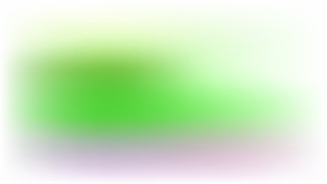 Abstract bright green gradient background with soft light and blurred texture