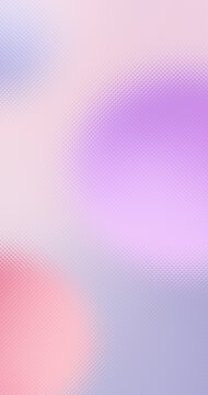 Abstract pastel blue purple pink blurred aura background with premium tiny lens frosted glass texture vertical composition perfect for mobile device wallpapers.