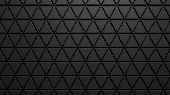 Dark Triangular Geometric Pattern Background