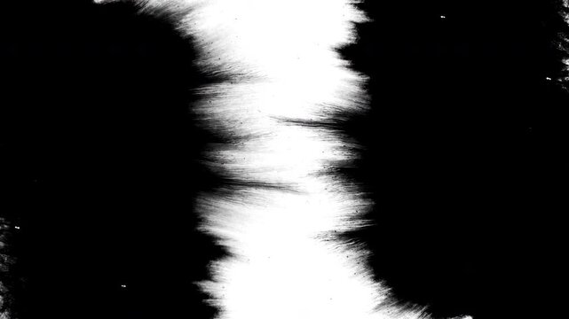 abstract background Black ink artistic flow splatter spots spills white paper beautiful reveal dripping streaks spread fluid ink alpha matte isolated watercolor ink drops transition real footage