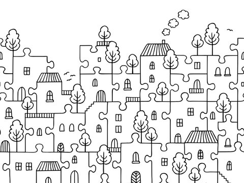 Connected Homes &ndash; Conceptual Neighbourhood Seamless Banner