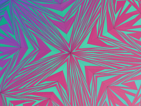 Penrose Tiling Aperiodic Pattern Abstract Vector Background