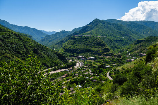 Grate view of Akhtala, Lori province