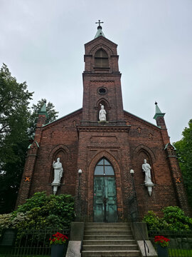 Saint Henry Cathedral Architecture Exterior Interior Statue Virgin Mary Helsinki Finland