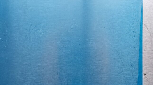 Brushed Blue Metal Texture Industrial Surface Background