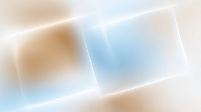 Abstract Geometric Glowing Light Background with Soft Squares