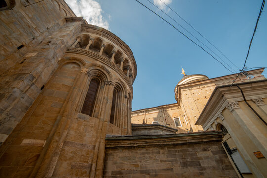 Romanesque Apse of the Basilica of Santa Maria Maggiore in Bergamo Alta