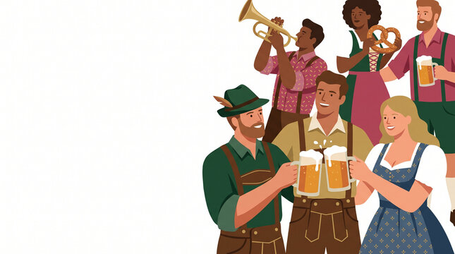 Group of friends celebrating with beer at a festive gathering  