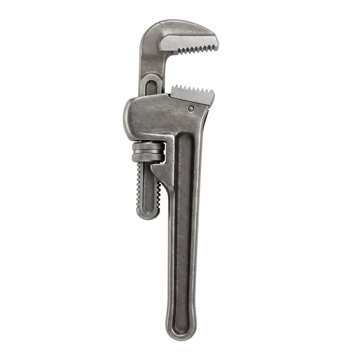 Heavy duty steel pipe wrench plumbing hand tool